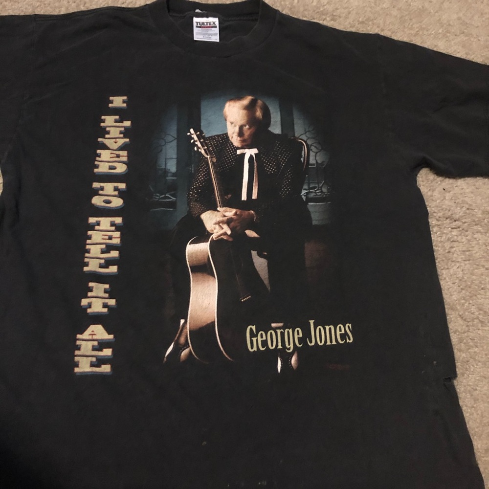 Vintage George Jones Tour Tee